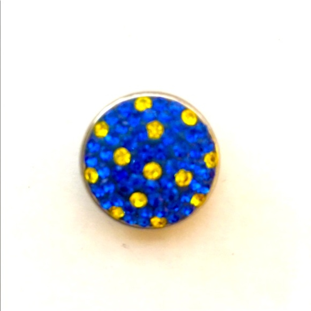 2/$8 or 3/$10 Ginger Snap Blue/Gold Interchangable